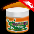 Glominex Blacklight Paint 8 Oz. Jar Orange